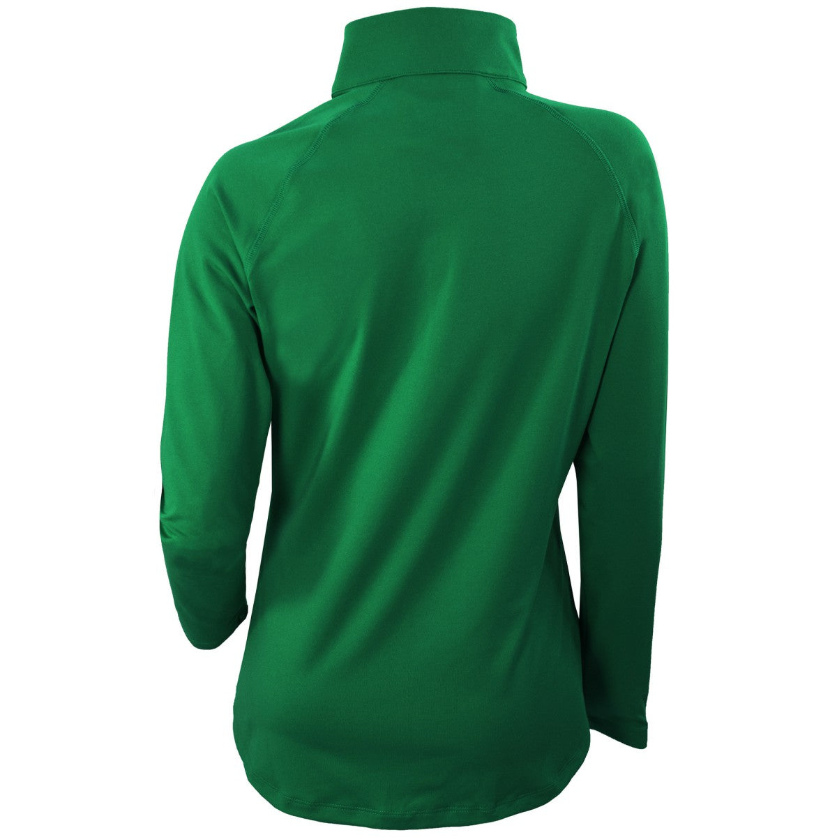 Milwaukee Bucks Women's Omni-Wick Outward Nine Quarter-Zip Pullover Top Forest Green - Columbia
