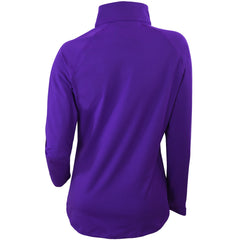 Sacramento Kings Women's Omni-Wick Outward Nine Quarter-Zip Pullover Top Purple - Columbia