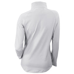 San Antonio Spurs Women's Omni-Wick Outward Nine Quarter-Zip Pullover Top White - Columbia