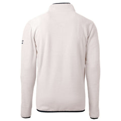 Denver Broncos Cutter & Buck Helmet Cascade Eco Sherpa Fleece Quarter-Zip Pullover Jacket - White Pullover