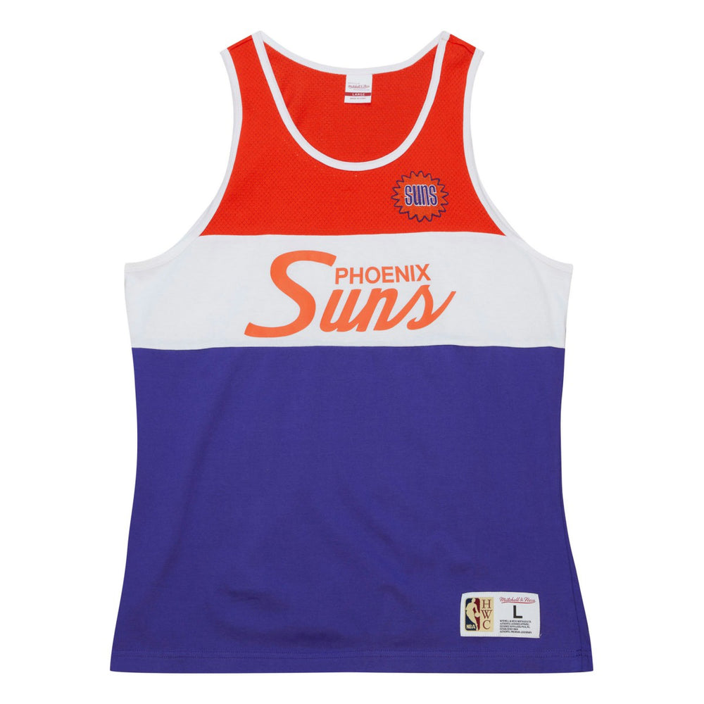 Phoenix Suns Special Script Tank Top Purple - Mitchell & Ness
