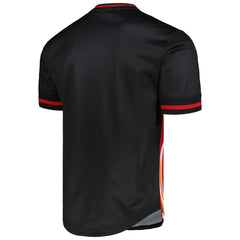 Miami Heat Jumbotron 3.0 Mesh V-Neck T-Shirt Red - Mitchell & Ness