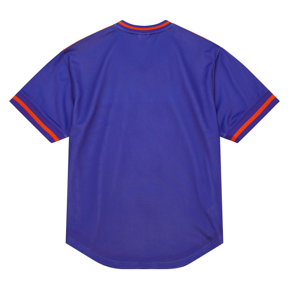 Phoenix Suns Jumbotron 3.0 Mesh V-Neck T-Shirt Orange - Mitchell & Ness