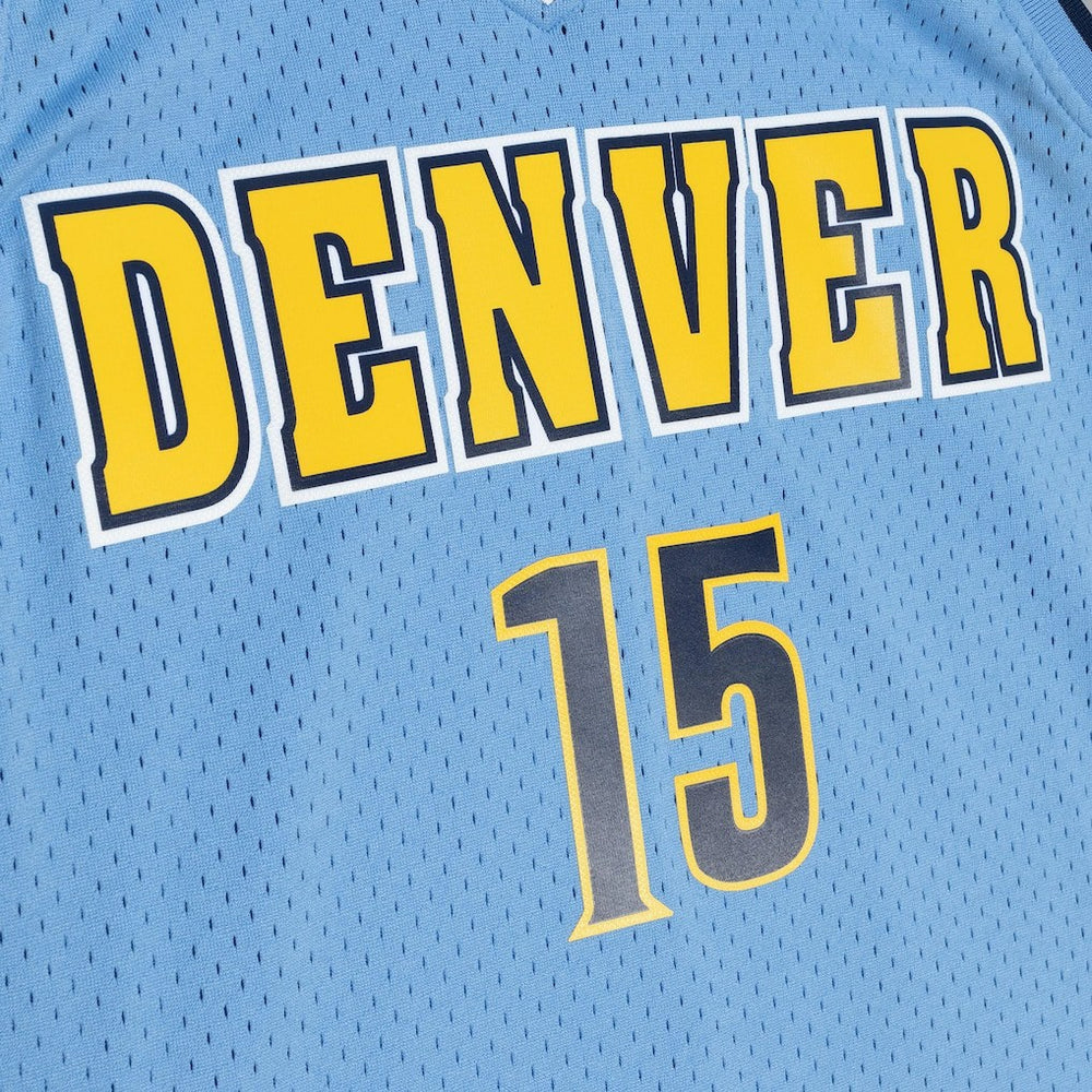 Nikola Jokic Denver Nuggets 2016/17 Swingman Jersey Light Blue - Mitchell & Ness