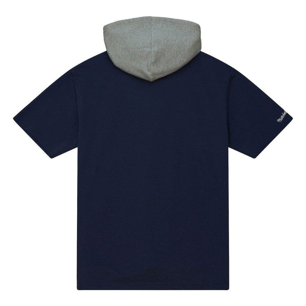 Dallas Cowboys Postgame Short Sleeve Hoodie - Navy Hoodies