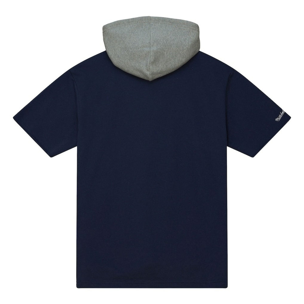 Dallas Cowboys Postgame Short Sleeve Hoodie - Navy Hoodies