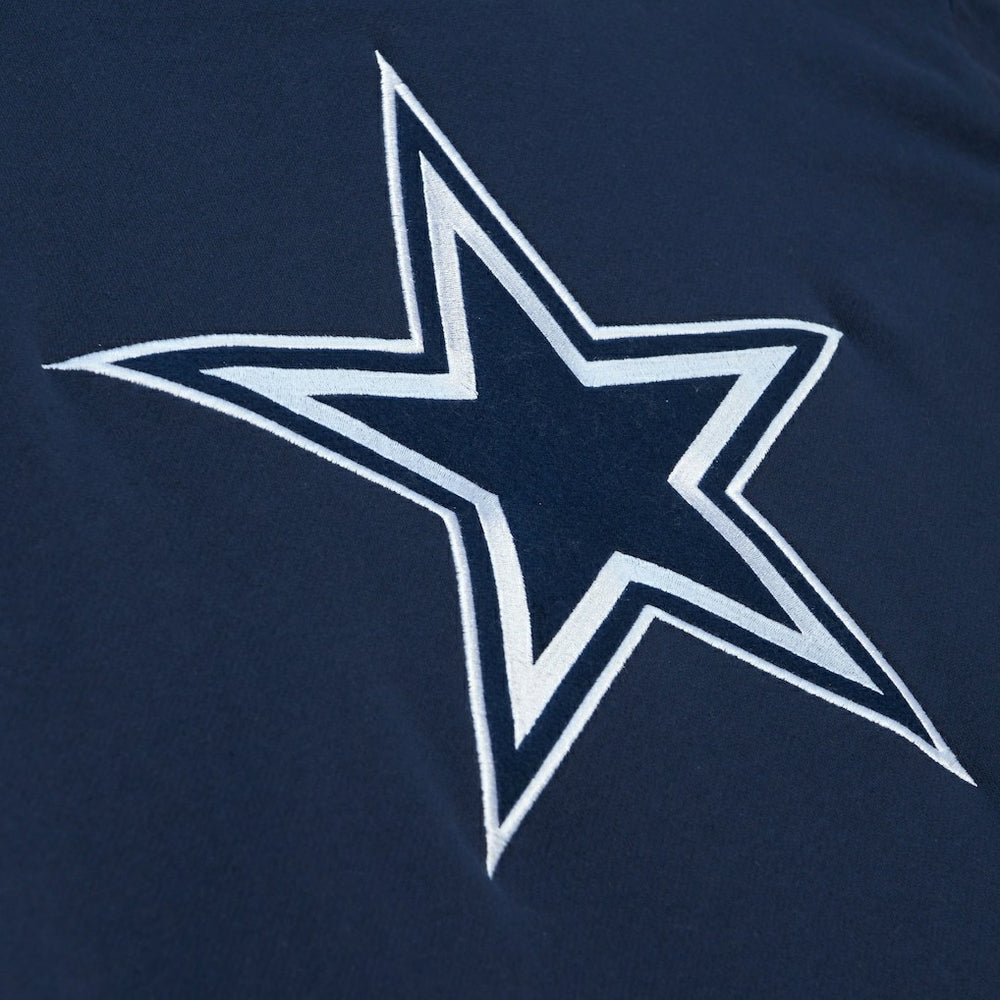 Dallas Cowboys Postgame Short Sleeve Hoodie - Navy Hoodies