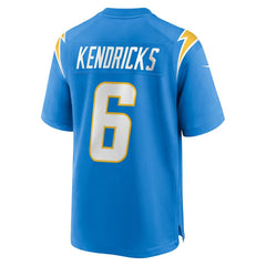 Eric Kendricks Los Angeles Chargers Game Player Jersey - Powder Blue Jerseys