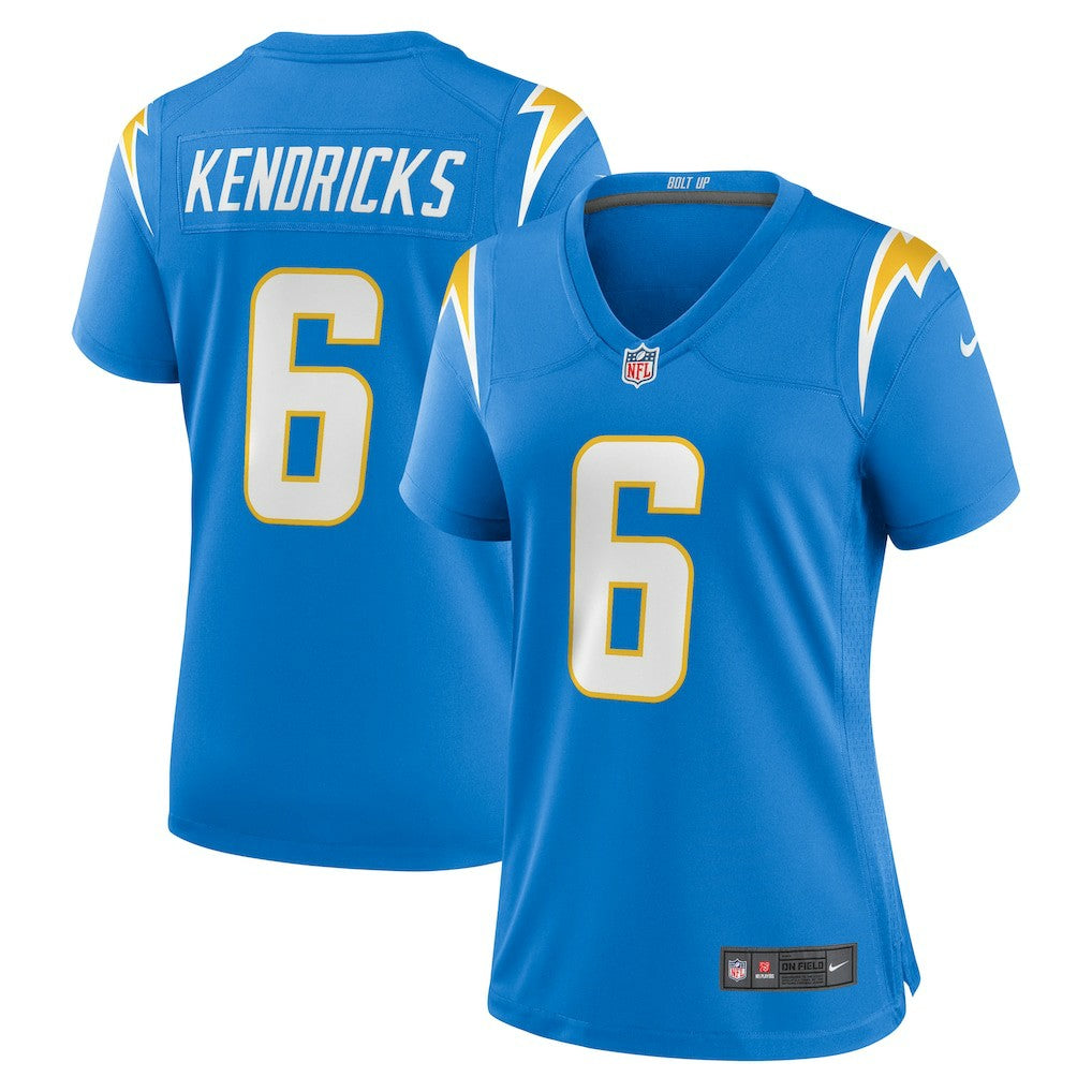 Eric Kendricks Los Angeles Chargers Women's Game Player Jersey - Powder Blue Jerseys