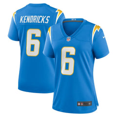 Eric Kendricks Los Angeles Chargers Women's Game Player Jersey - Powder Blue Jerseys