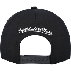 Toronto Raptors MVP Team Script 2.0 Stretch Snapback Hat Black - Mitchell & Ness