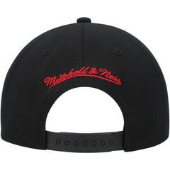 Miami Heat Hardwood Classics MVP Team Script 2.0 Snapback Hat Black - Mitchell & Ness outlet