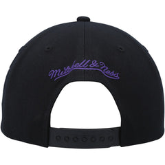 Phoenix Suns Hardwood Classics MVP Team Script 2.0 Snapback Hat Black - Mitchell & Ness
