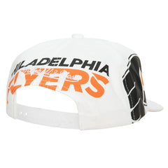 Philadelphia Flyers Mitchell & Ness In Your Face Deadstock Snapback Hat - White | US 200054817