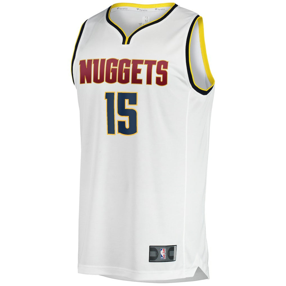 Nikola Jokic Denver Nuggets Fast Break Player Jersey Association Editi- White - Fanatics