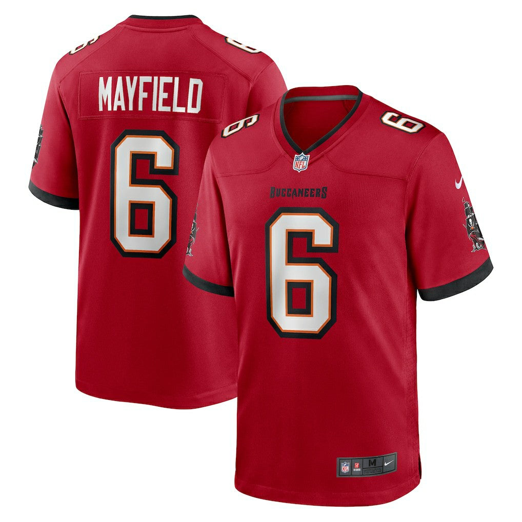 Baker Mayfield Tampa Bay Buccaneers Team Game Jersey - Red Jerseys