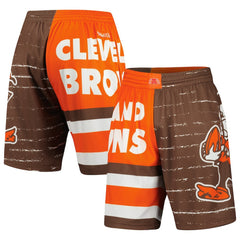 Cleveland Browns Jumbotron 3.0 Shorts - Brown Shorts