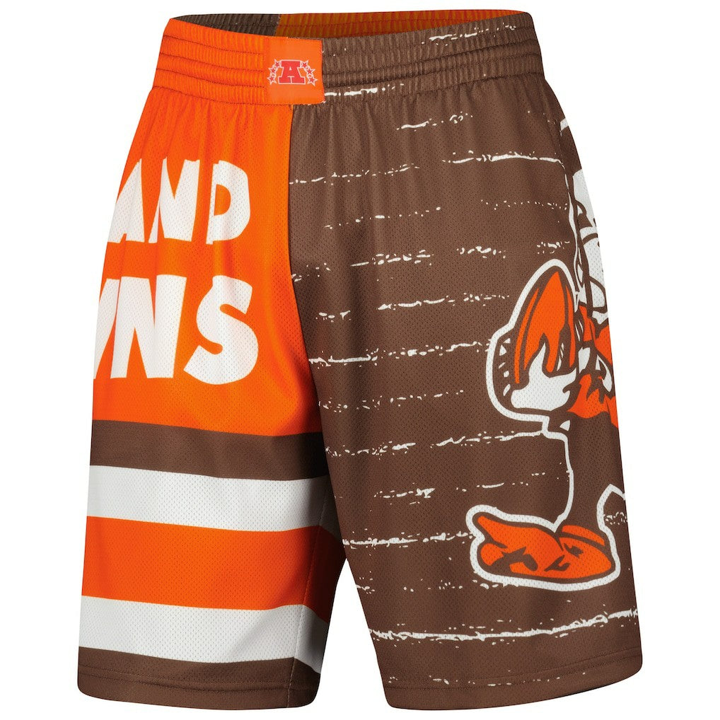 Cleveland Browns Jumbotron 3.0 Shorts - Brown Shorts
