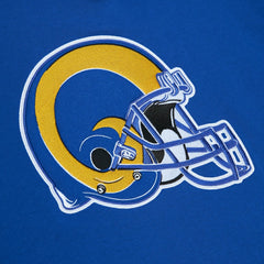 Los Angeles Rams Postgame Short Sleeve Hoodie - Royal Hoodies