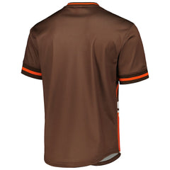 Cleveland Browns Jumbotron 3.0 Mesh V-Neck T-Shirt - Orange T-shirts