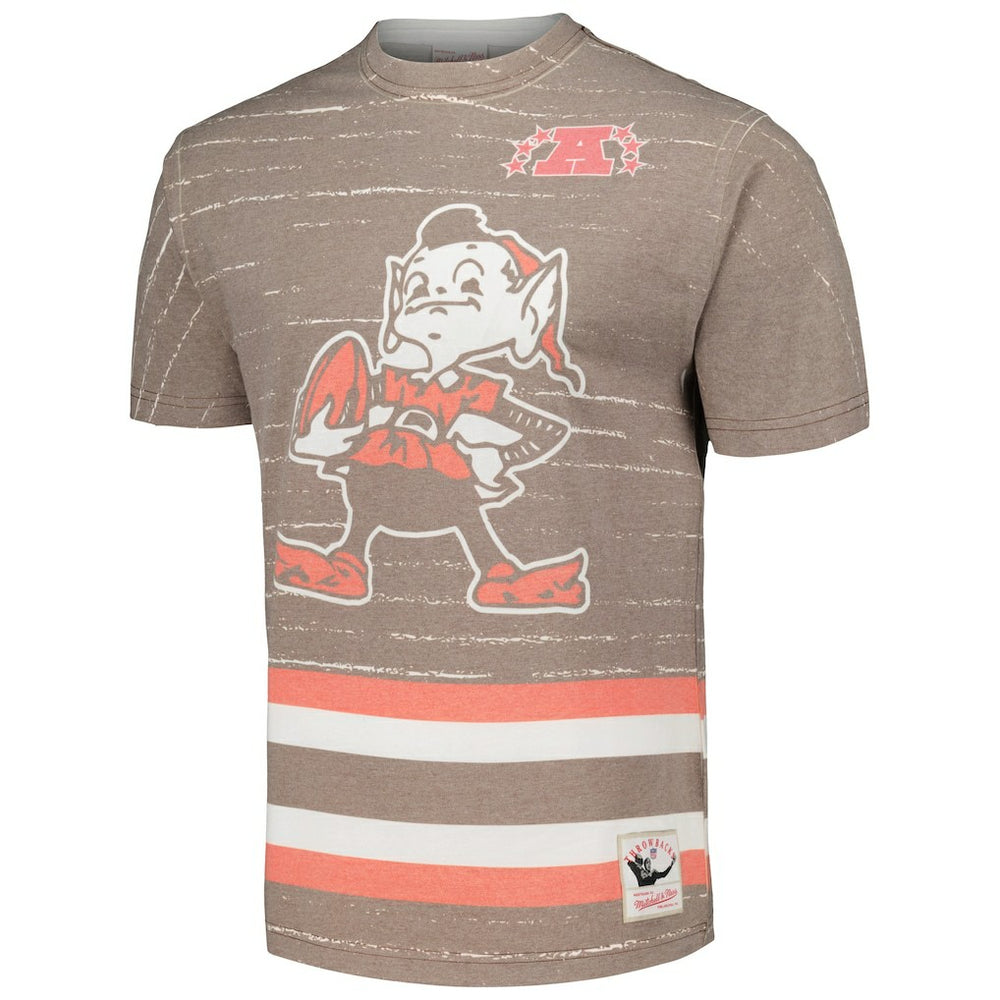 Cleveland Browns Jumbotron 3.0 T-Shirt - Brown T-shirts
