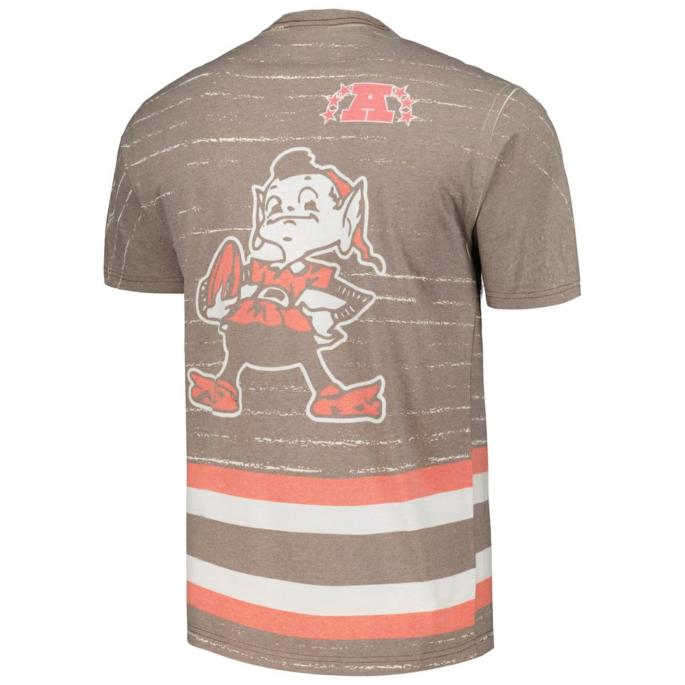 Cleveland Browns Jumbotron 3.0 T-Shirt - Brown T-shirts
