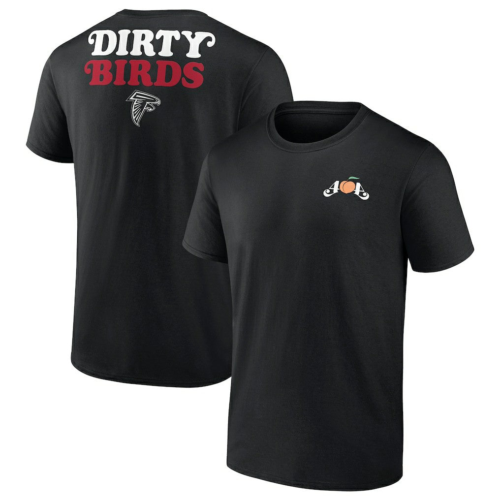 Atlanta Falcons 404 Dirty Birds T-Shirt - Black T-shirts