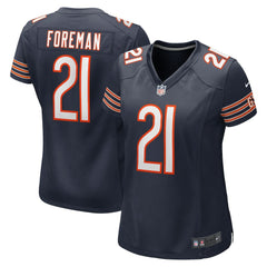 D'Onta Foreman Chicago Bears Women's Game Jersey - Navy Jerseys