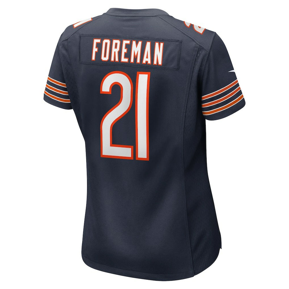 D'Onta Foreman Chicago Bears Women's Game Jersey - Navy Jerseys