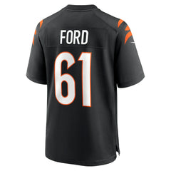 Cody Ford Cincinnati Bengals Game Jersey - Black Jerseys