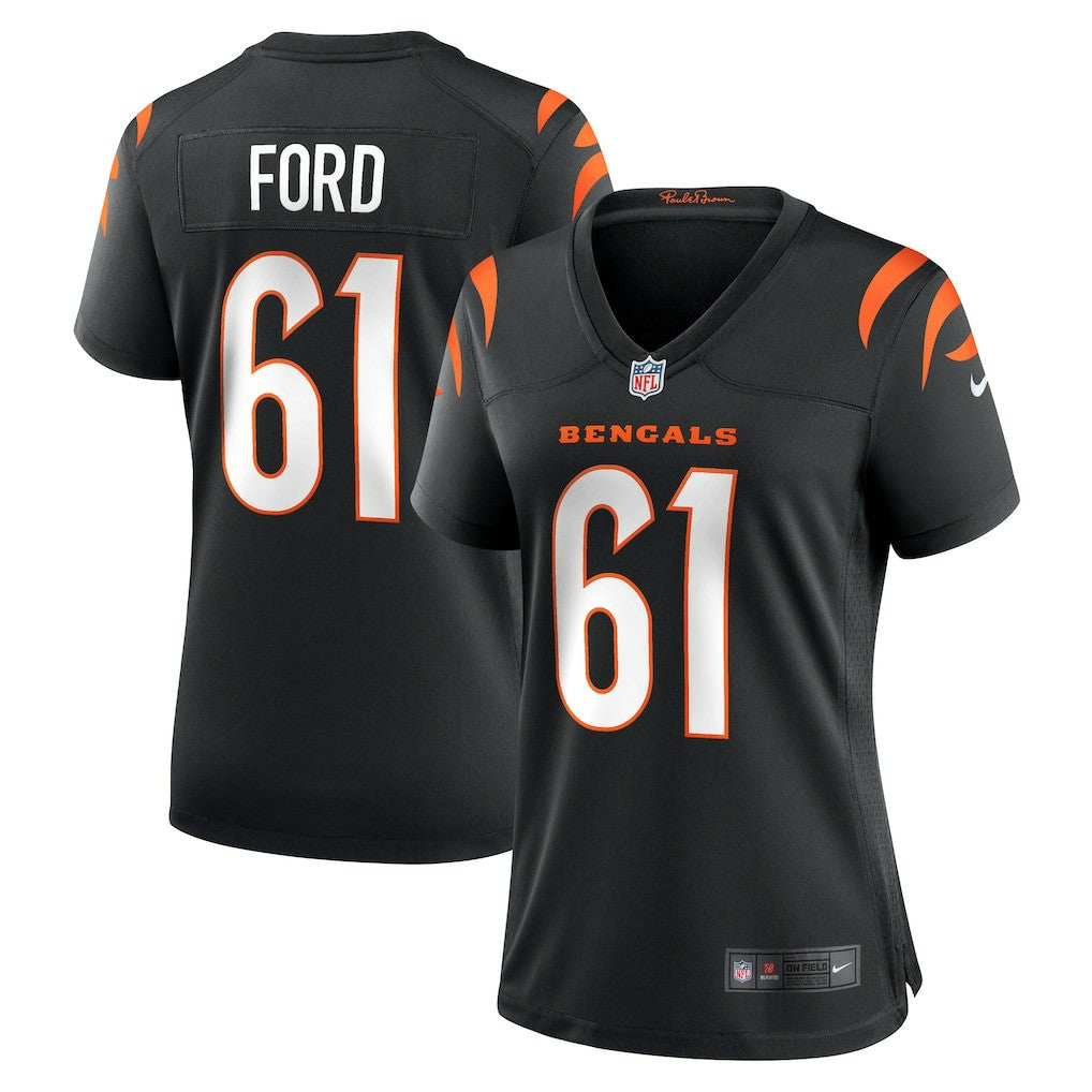 Cody Ford Cincinnati Bengals Women's Game Jersey - Black Jerseys