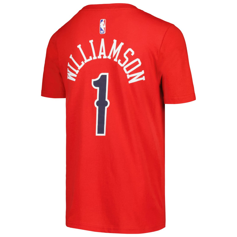 Zion Williamson New Orleans Pelicans Jordan Brand Youth Name & Number Statement T-Shirt Red