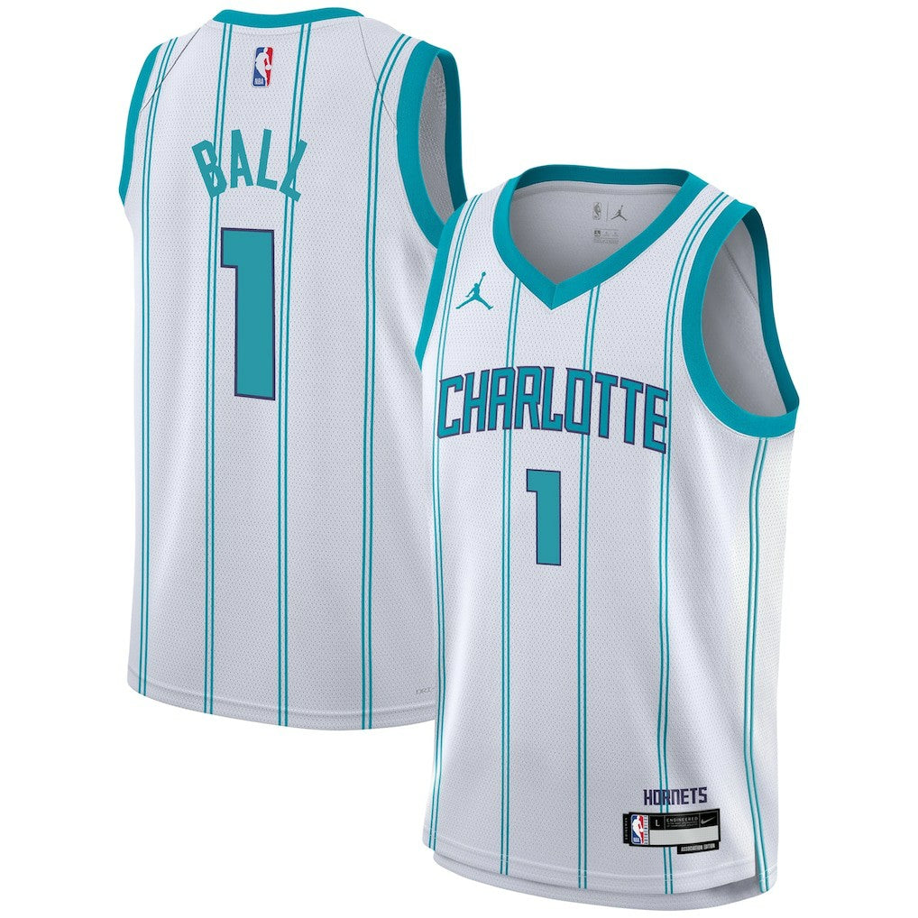 LaMelo Ball Charlotte Hornets Youth Swingman Jersey Association Edition White - Nike