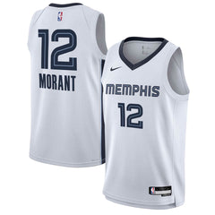Ja Morant Memphis Grizzlies Youth Swingman Jersey Association Edition White - Nike