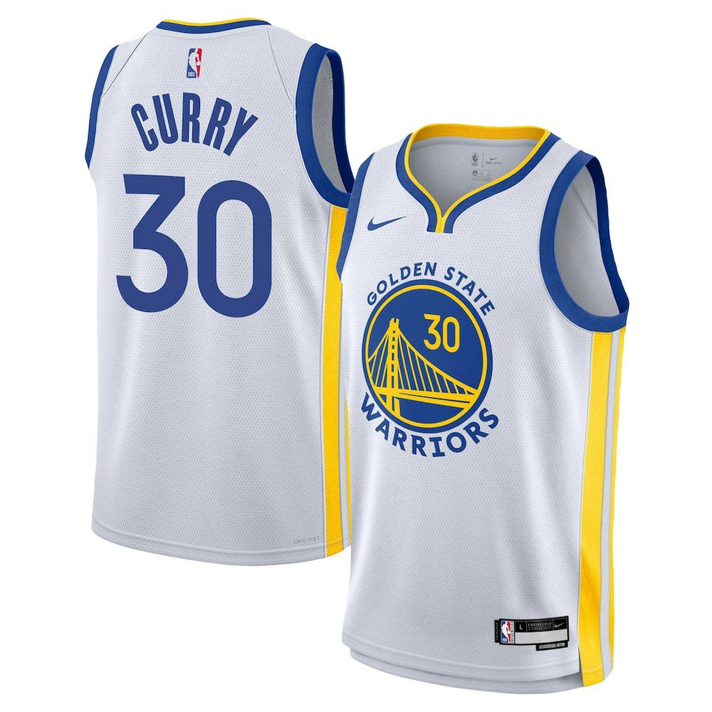 Stephen Curry Golden State Warriors Youth Swingman Jersey Association Editi- White - Nike