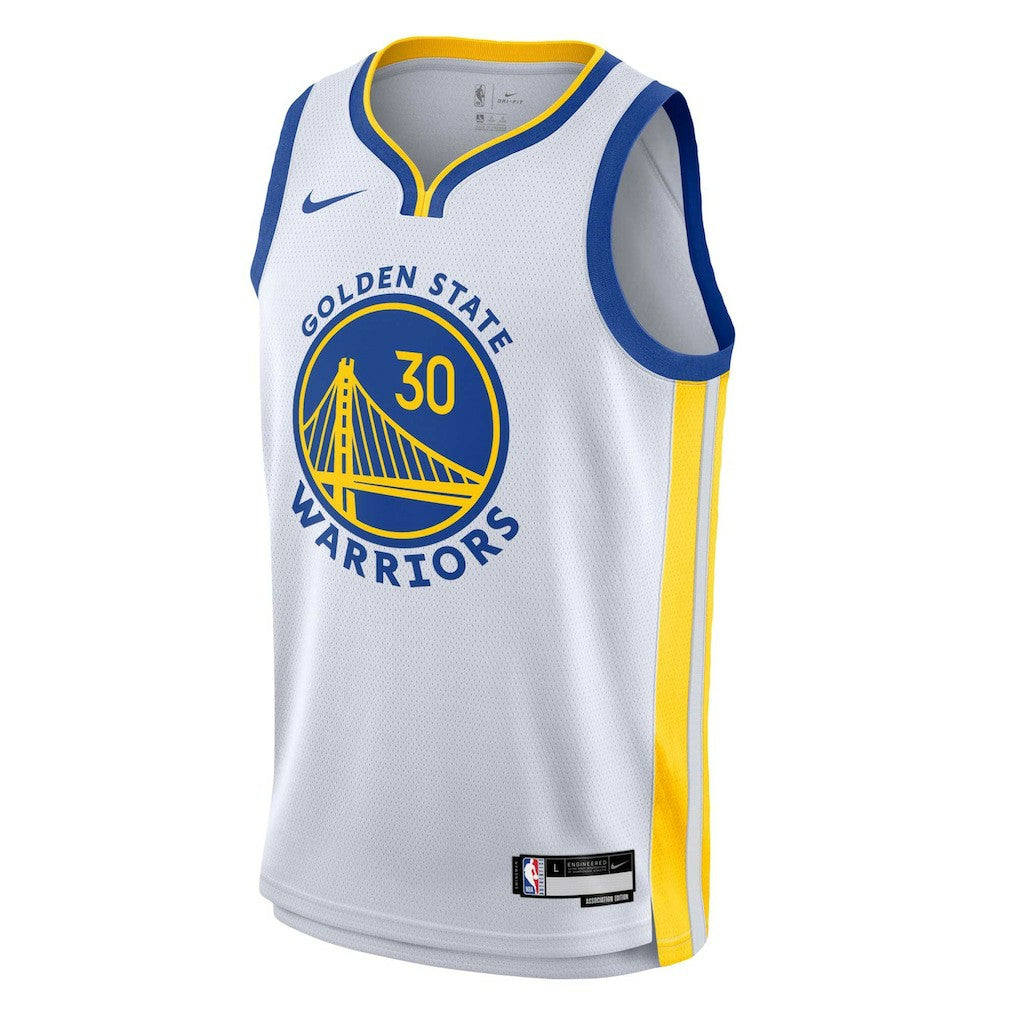 Stephen Curry Golden State Warriors Youth Swingman Jersey Association Editi- White - Nike