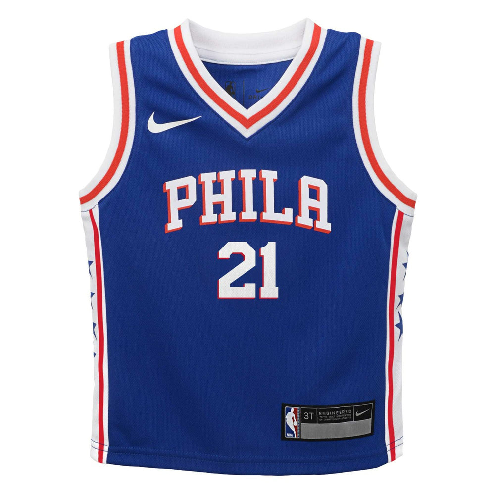 Joel Embiid Philadelphia 76ers Preschool Swingman Player Jersey Icon Edition Royal - Nike