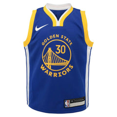 Stephen Curry Golden State Warriors Preschool Dri-FIT Swingman Player Jersey Icon Editi- Royal - Nike