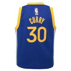 Stephen Curry Golden State Warriors Preschool Dri-FIT Swingman Player Jersey Icon Editi- Royal - Nike
