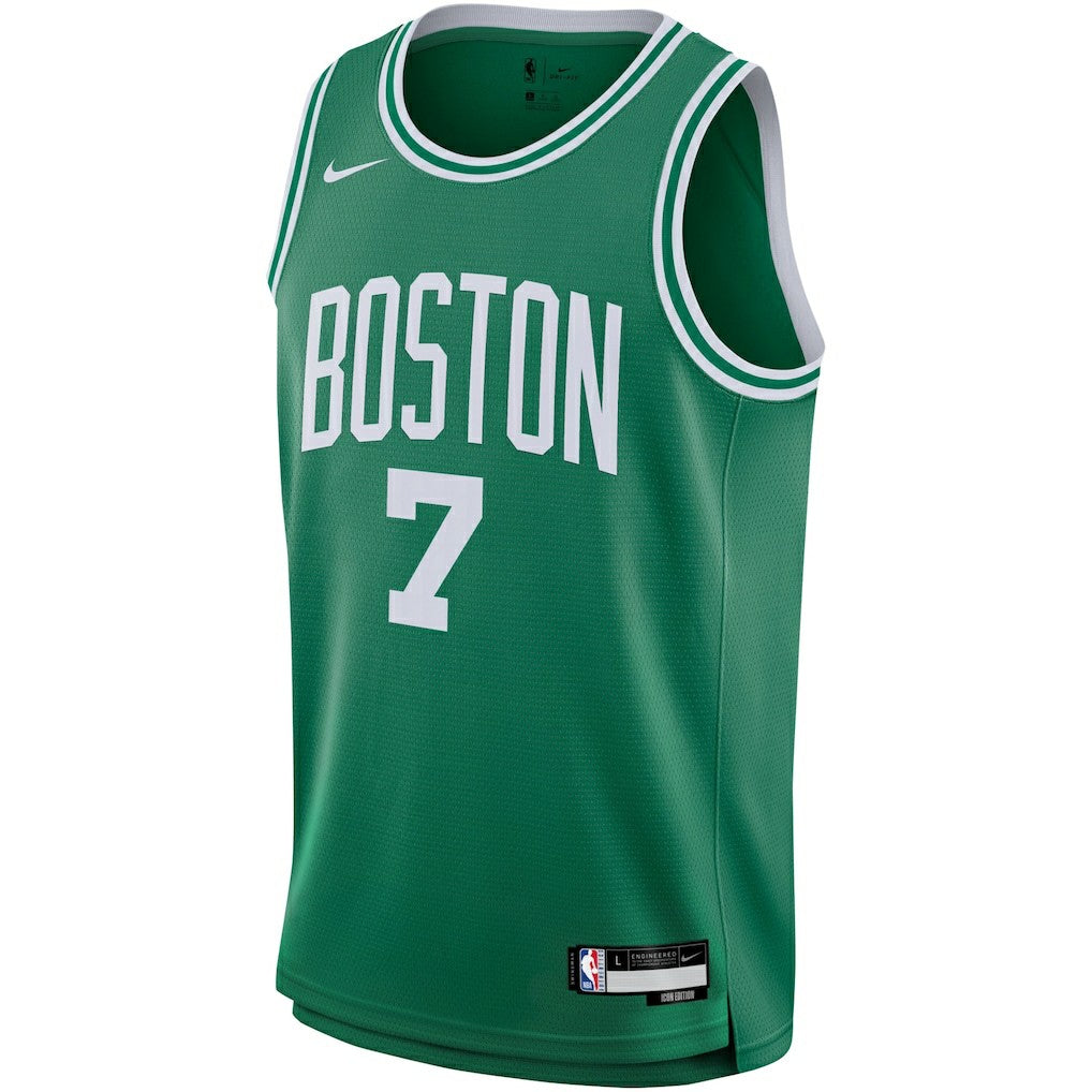Jaylen Brown Boston Celtics Youth Swingman Jersey Icon Edition Kelly Green - Nike