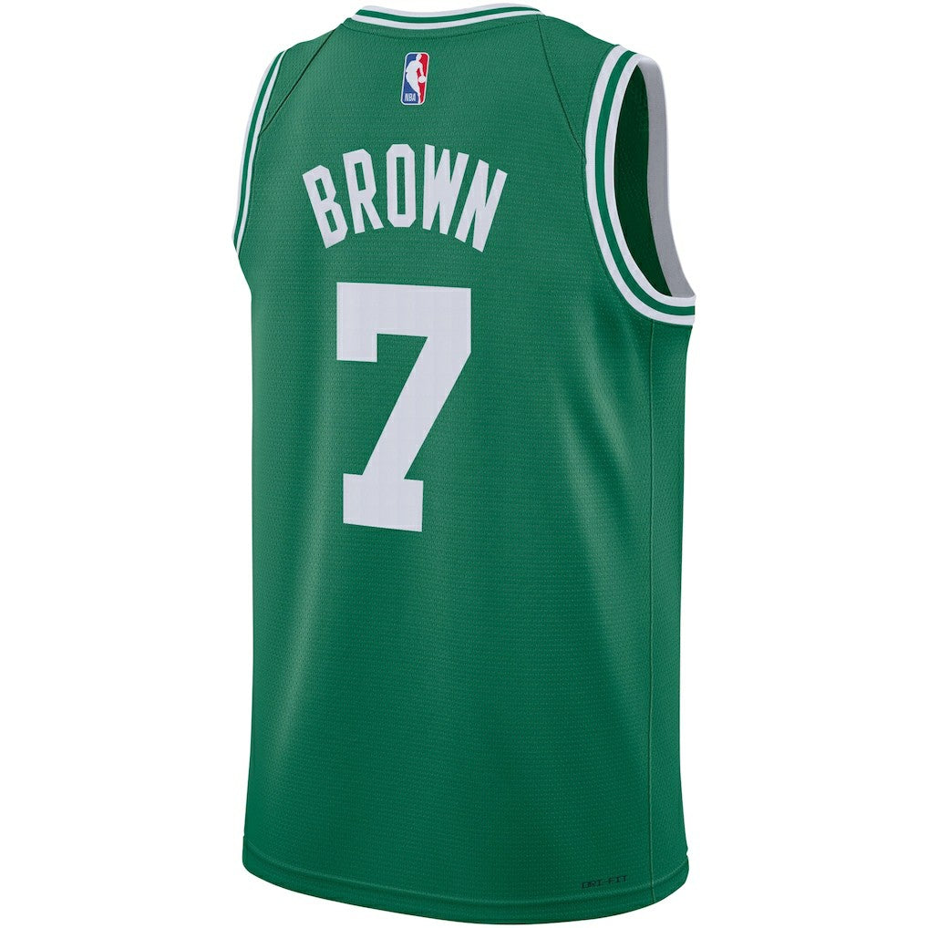 Jaylen Brown Boston Celtics Youth Swingman Jersey Icon Edition Kelly Green - Nike