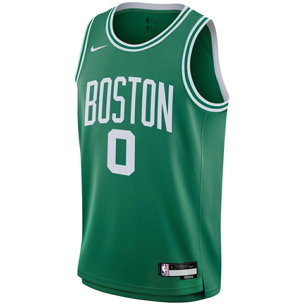 Jayson Tatum Boston Celtics Youth Swingman Jersey Icon Edition Kelly Green - Nike