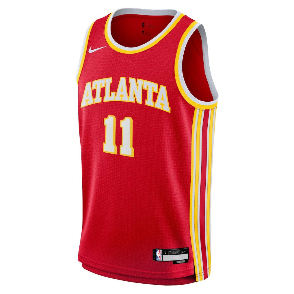 Trae Young Atlanta Hawks Youth Swingman Jersey Icon Edition Red - Nike