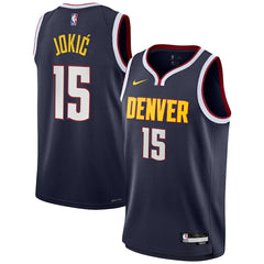 Nikola Jokic Denver Nuggets Youth Swingman Jersey Icon Editi- Navy - Nike
