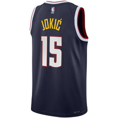 Nikola Jokic Denver Nuggets Youth Swingman Jersey Icon Editi- Navy - Nike