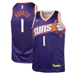 Devin Booker Phoenix Suns Youth Swingman Jersey Icon Edition Purple - Nike outlet