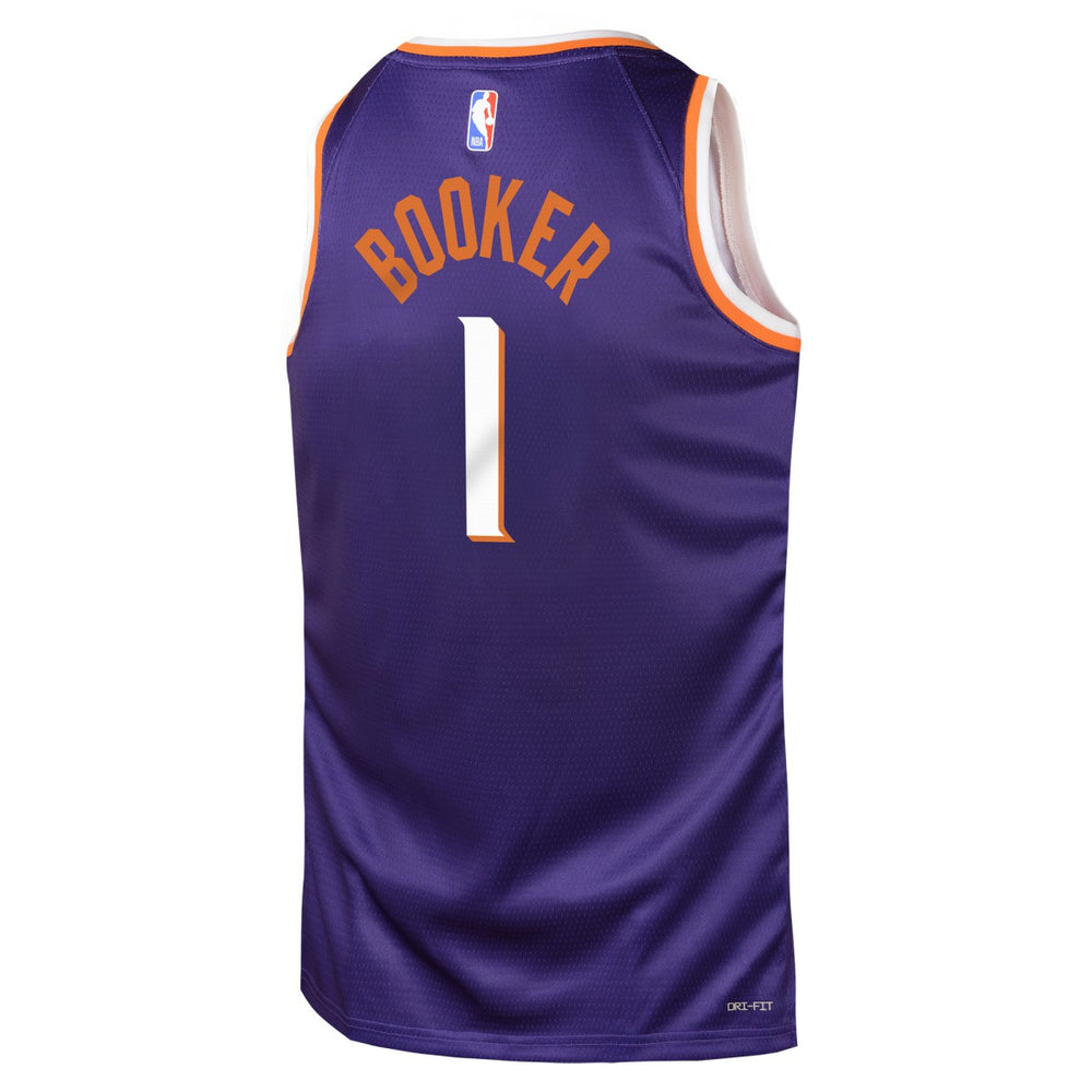 Devin Booker Phoenix Suns Youth Swingman Jersey Icon Edition Purple - Nike outlet