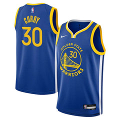 Stephen Curry Golden State Warriors Youth Swingman Jersey Icon Editi- Royal - Nike