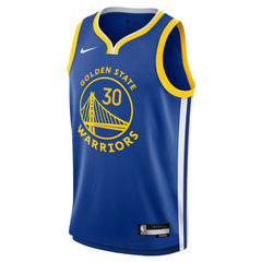 Stephen Curry Golden State Warriors Youth Swingman Jersey Icon Editi- Royal - Nike