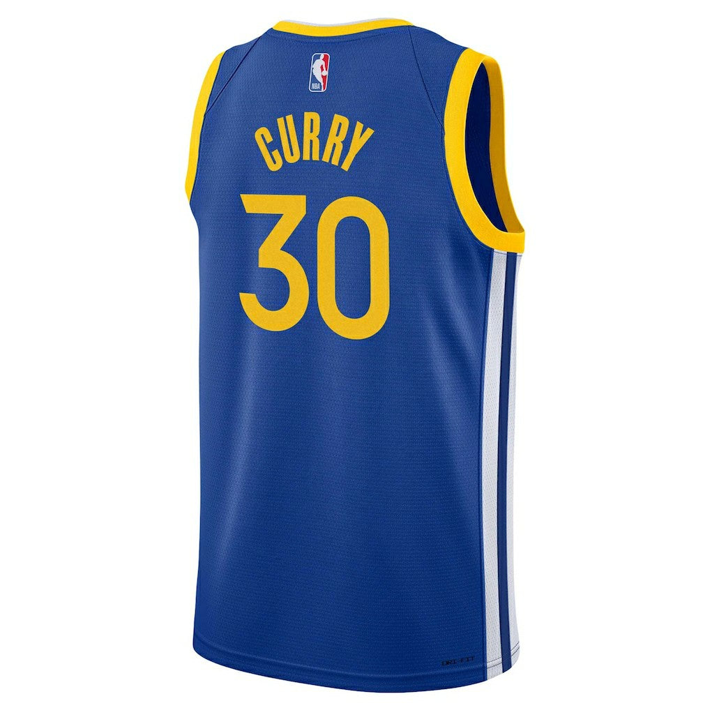 Stephen Curry Golden State Warriors Youth Swingman Jersey Icon Editi- Royal - Nike